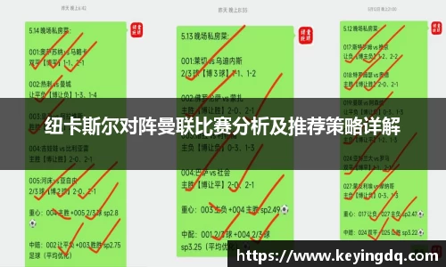 纽卡斯尔对阵曼联比赛分析及推荐策略详解
